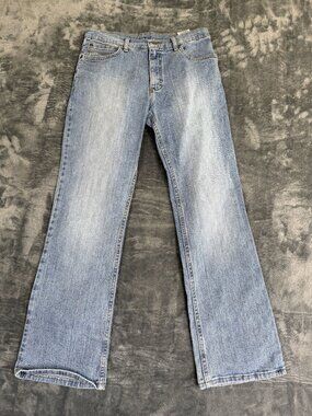 Wrangler Women's Size 16 Regular Blue Jeans Pre-Owned Good